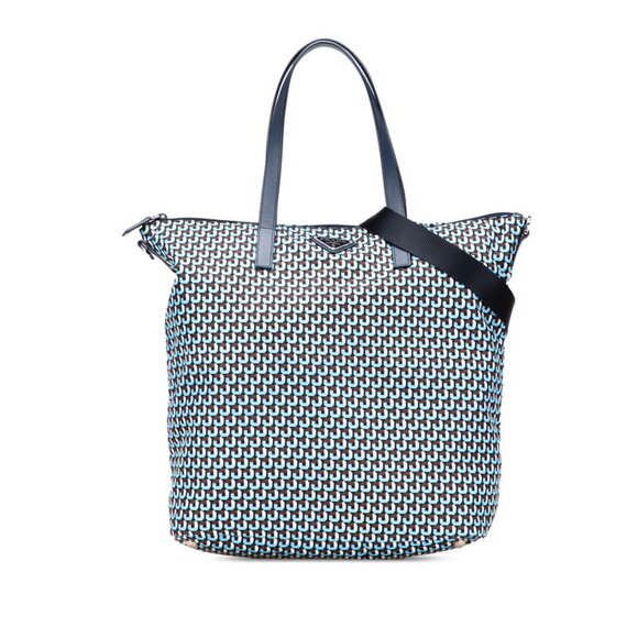 PRADA Brown Leather Shoulder Bag